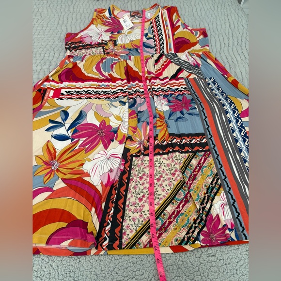 Johnny Was RACHEL MAY EASY FIT TANK DRESS, 2X - Picture 9 of 9